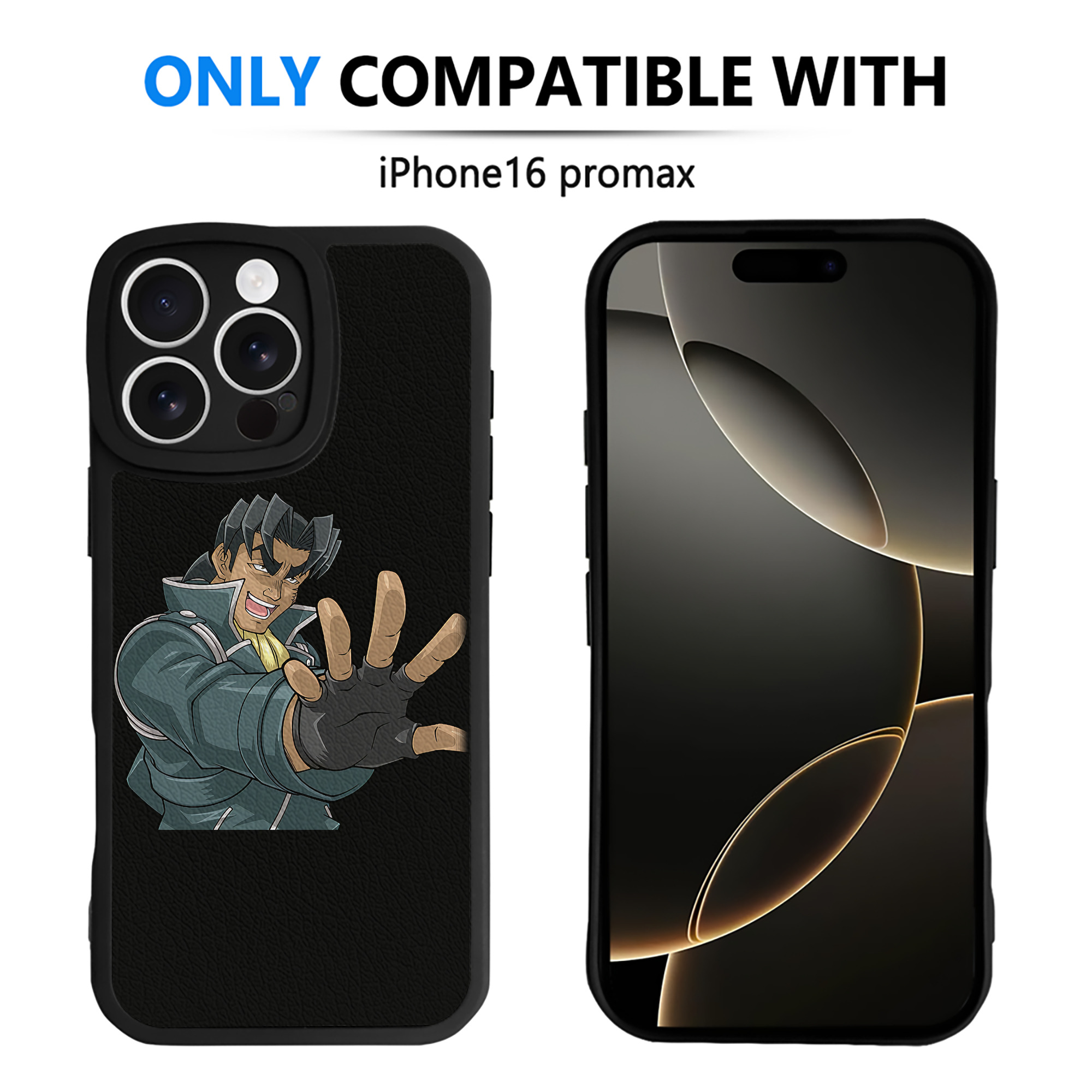 遊☆戯☆王 Yu-Gi-Oh! 【iPhone 16シリーズ対応】シリコンスマホケース（レザー調） 材質：シリコン
